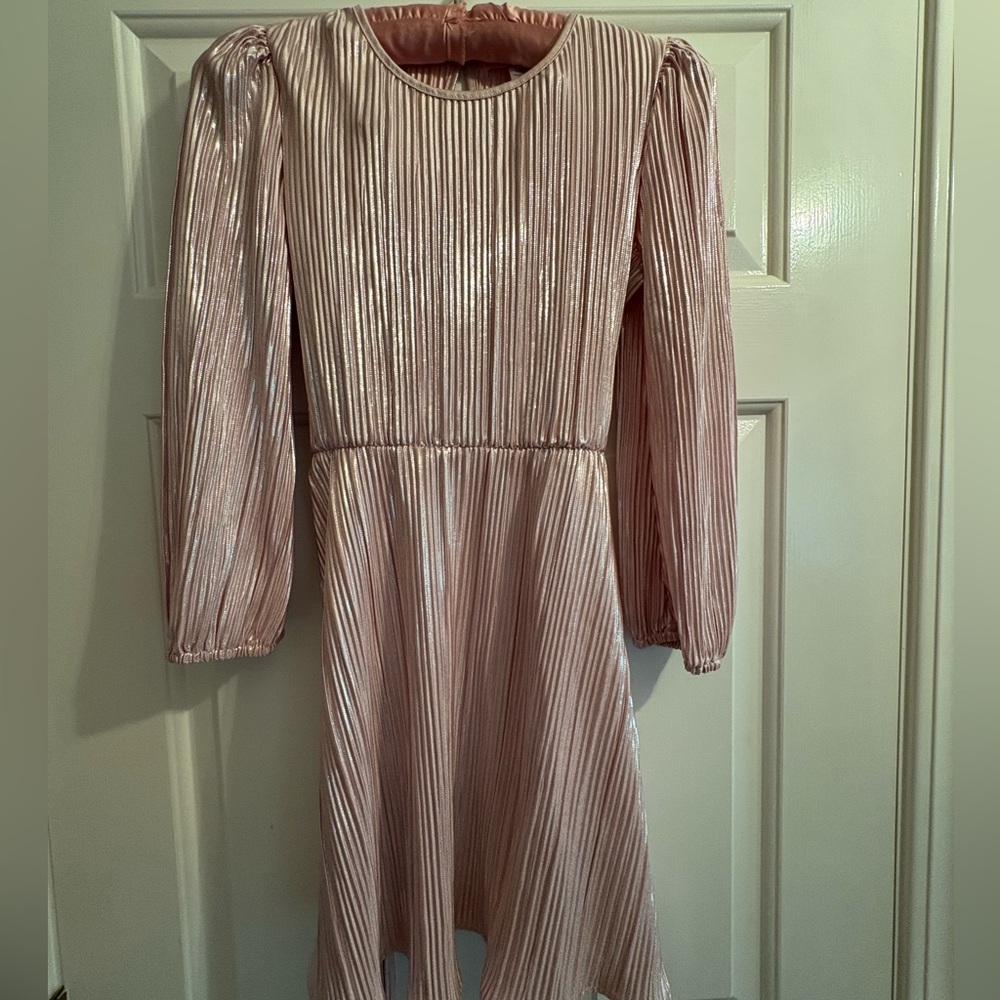 Paper Doll Shimmering Pink Formal Dress